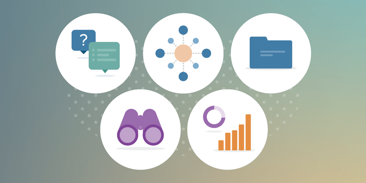 icons for different email analytics