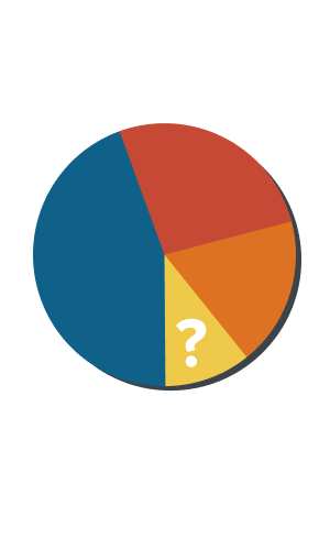 pie graph of email clients