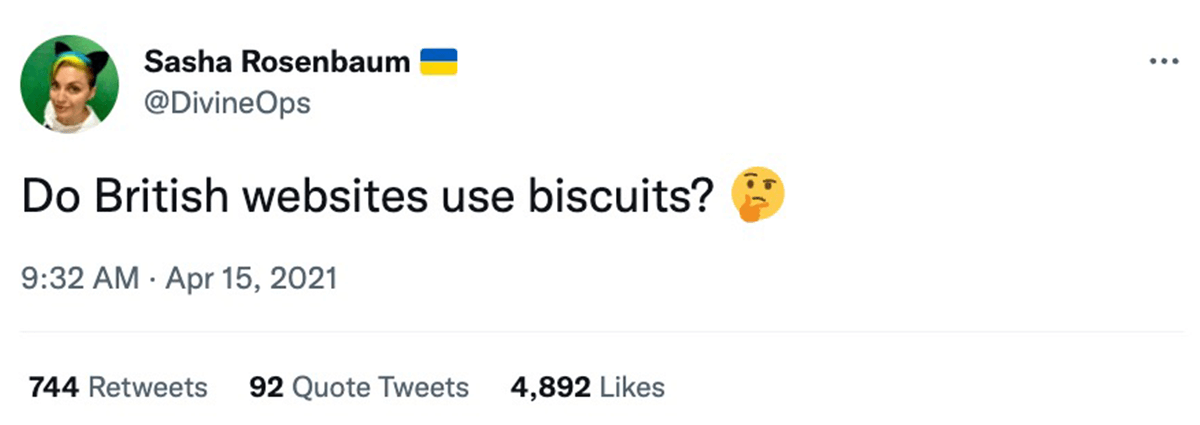 @DivineOps on Twitter: Do British websites use biscuits?