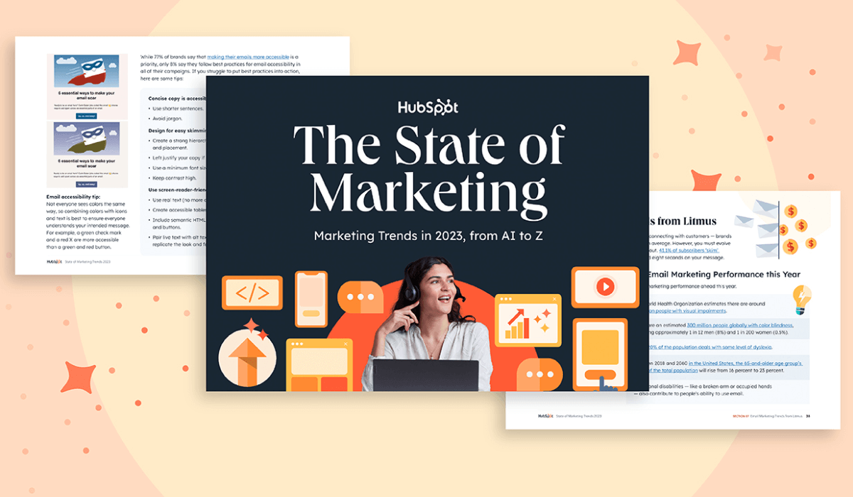 Hubspot's State of Email Marketing Report.