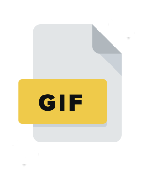 An file icon of a GIF