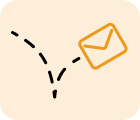 An envelope bouncing